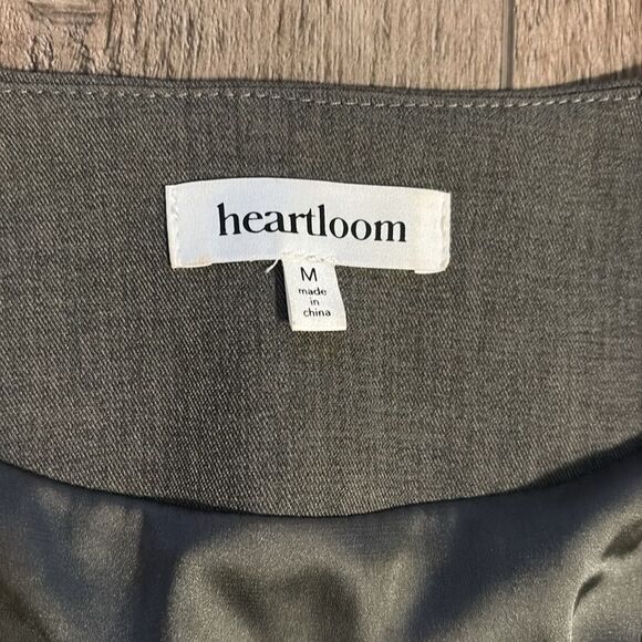 Heartloom Justine Charcoal Tortoiseshell Buttoned Vest w Adjustable Back Revolve - Picture 2 of 5